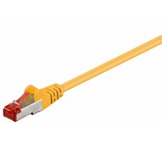 MicroConnect CAT6 F/UTP 3M žltá / PVC