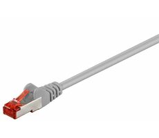 MicroConnect CAT6 S/FTP 0.5m šedá / LSZH