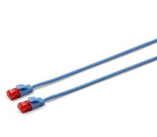MicroConnect CAT6a U/UTP SLIM 1m modrá / LSZH