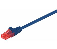 MicroConnect CAT6 U/UTP 3M CCA modrá / PVC