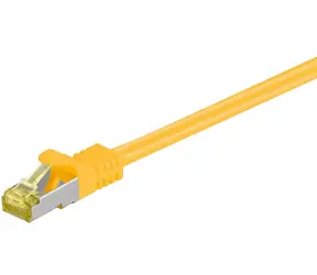MicroConnect CAT7 S/FTP Patch Cord 0.5m žltá