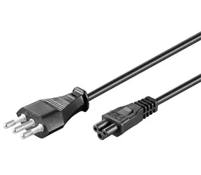 MicroConnect Power Cord DK Typ-K - C5 1.8m čierna / dánska koncovka