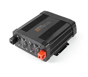 Technaxx TX0540 menič napätia DC AC čierna / 2000W / vstup 12V DC / 2x USB / 2x 230 zásuvka