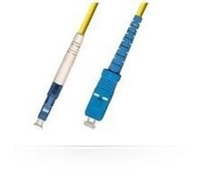 MicroConnect Optical Fibre Cable LC/SC Singlemode simplex OS2 2m žltá