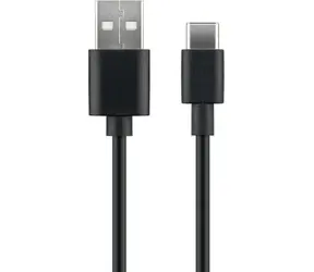 MicroConnect kábel USB C (M) - USB2.0 A (M) 2m čierna