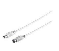 MicroConnect Predlžovací kábel PS/2 MD6 MF 2m sivá