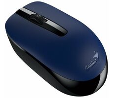 Genius NX-7007 čierno-modrá / bezdrôtová optická myš / 1200 DPI / USB prijímač / 1x AA