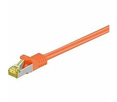 MicroConnect CAT7 S/FTP Patch Cord 2m oranžová