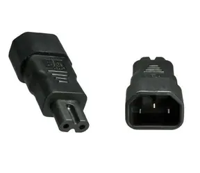 MicroConnect Power Adapter C14 - C7 čierna