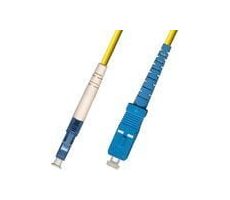 MicroConnect Optical Fibre Cable LC/SC Singlemode simplex OS2 5m žltá