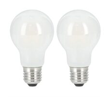 Xavax 112904 LED Filament žiarovka / E27 / 806 lm (nahrádza 60 W) / teplá biela / matná / 2 ks v krabičke
