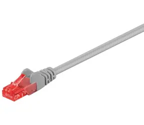 MicroConnect CAT6 U/UTP 7m šedá