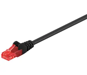 MicroConnect CAT6 U/UTP 20m čierna