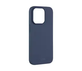FIXED Story Zadný pogumovaný kryt pre Apple iPhone 14 Pro modrá