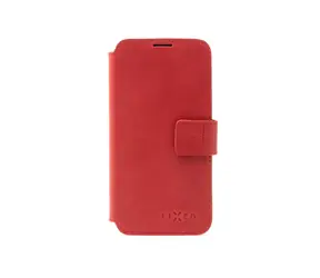 FIXED ProFit Kožené puzdro typu kniha pre Apple iPhone 14 Pro Max červená