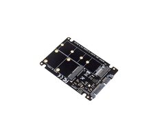 MicroConnect 2.5" SATA na M.2 alebo mSATA SSD adaptér