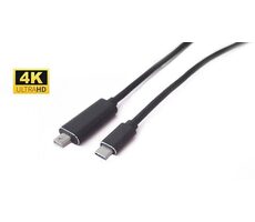 MicroConnect kábel USB-C (M) - mini DisplayPort (M) 3M čierna 