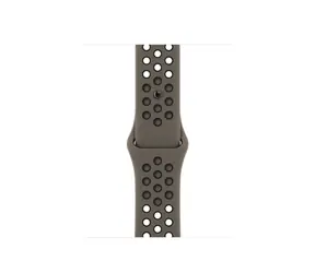 Apple Watch 41mm olivovošedo-čierna / Nike športový remienok