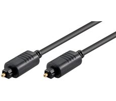 MicroConnect Toslink optický kábel 15m čierna 