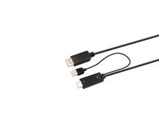 MicroConnect kábel HDMI (M) - DisplayPort (M) 2m čierna 