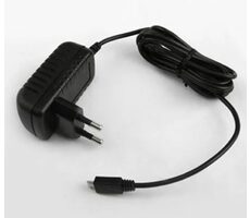 COWON USB nabíjací adaptér čierna / kábel microUSB / AC 230V
