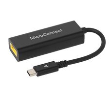 MicroConnect adaptér USB-C (M) - Square Lenovo (M) čierna 