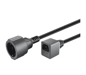 PremiumCord predlžovací prívod 230V C14 / česká zásuvka / dĺžka 1.5 m