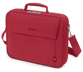 DICOTA Eco multi BASE 14-15.6" červená / taška na notebook / Polyester + recyklovaný plast