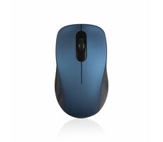 MODECOM MC-WM10S čierno-modrá / bezdrôtová optická myš / 1600DPI / USB nano 2 / 3 tlačidlá