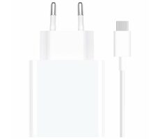 Xiaomi MDY USB-C nabíjačka 33W biela / 1x USB-C / 1x USB-A / USB-C kábel (1m)