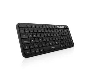 Niceboy OFFICE K30X BT čierna / bezdrôtová klávesnica / CZ&amp;SK layout / 2.4 GHz USB dongle / Bluetooth / 2x AAA