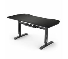 Sharkoon Skiller SGD20 čierna / herný stôl / možnosť nastavenia veľkosti