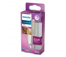 Philips LED R7S 118mm 14W-100W / 3000K / stmievateľná