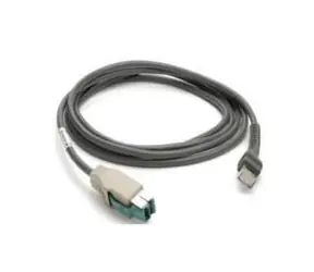 ZEBRA prepojovací tienený napájaný kábel USB rev. B
