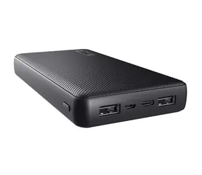 Trust Primo čierna / powerbank / 20000 mAh / Micro-USB / USB-C / 2x USB-A