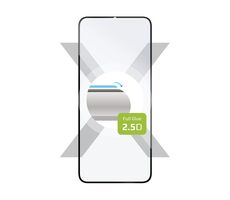 FIXED Full-Cover Ochranné tvrdené sklo pre Xiaomi Redmi A1 čierna / lepenie cez celý displej