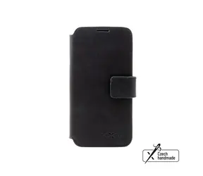 FIXED ProFit Kožené puzdro typu kniha pre Samsung Galaxy M53 5G čierna
