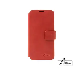 FIXED ProFit Kožené puzdro typu kniha pre Samsung Galaxy M53 5G červená