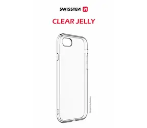 Swissten CLEAR JELLY Puzdro pre Apple iPhone 14 Pro transparentné