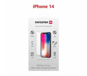 SWISSTEN Ochranné temperované sklo 2.5D pre Apple iPhone 14