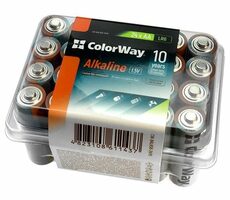 Colorway alkalická batéria AA 24ks / 1.5V / Plastový box