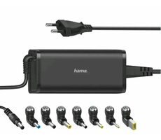 Hama 200003 univerzálny napájací adaptér pre notebook 15-19V 90W / 8 koncoviek