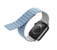 Uniq REVIX Reversible Magnetic remienok pre Apple Watch 41 &amp; 40 &amp; 38mm - ARCTIC (bielo-modrá)