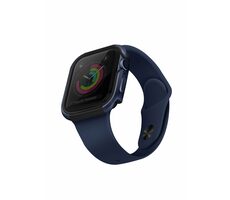 Uniq Valencia puzdro pre Apple Watch 44mm - ATLANTIC (modrá)