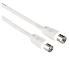 Hama 205328 anténny kábel 75 dB 7.5 m biela