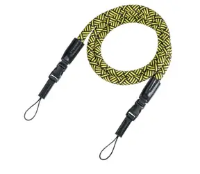 Hama 27213 Braid 120 čierno-žltá / popruh na fotoaparát / 120 cm