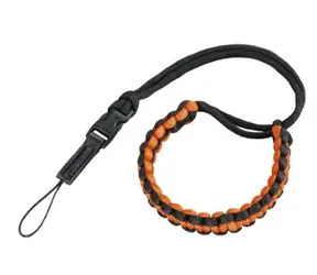Hama 27217 Braid 20 čierno-oranžová / pútko na fotoaparát / 20 cm