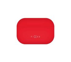 FIXED Ultratenké silikónové púzdro Silky pre Apple AirPods Pro 2 červená