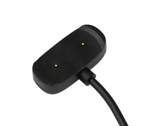 FIXED Nabíjací USB kábel pre hodinky Amazfit GTR 2/GTS 2 čierna