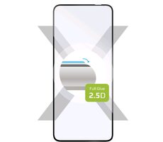 FIXED Ochranné tvrdené sklo Full-Cover pre Motorola Moto Edge 30 Neo čierna / lepenie cez celý displej